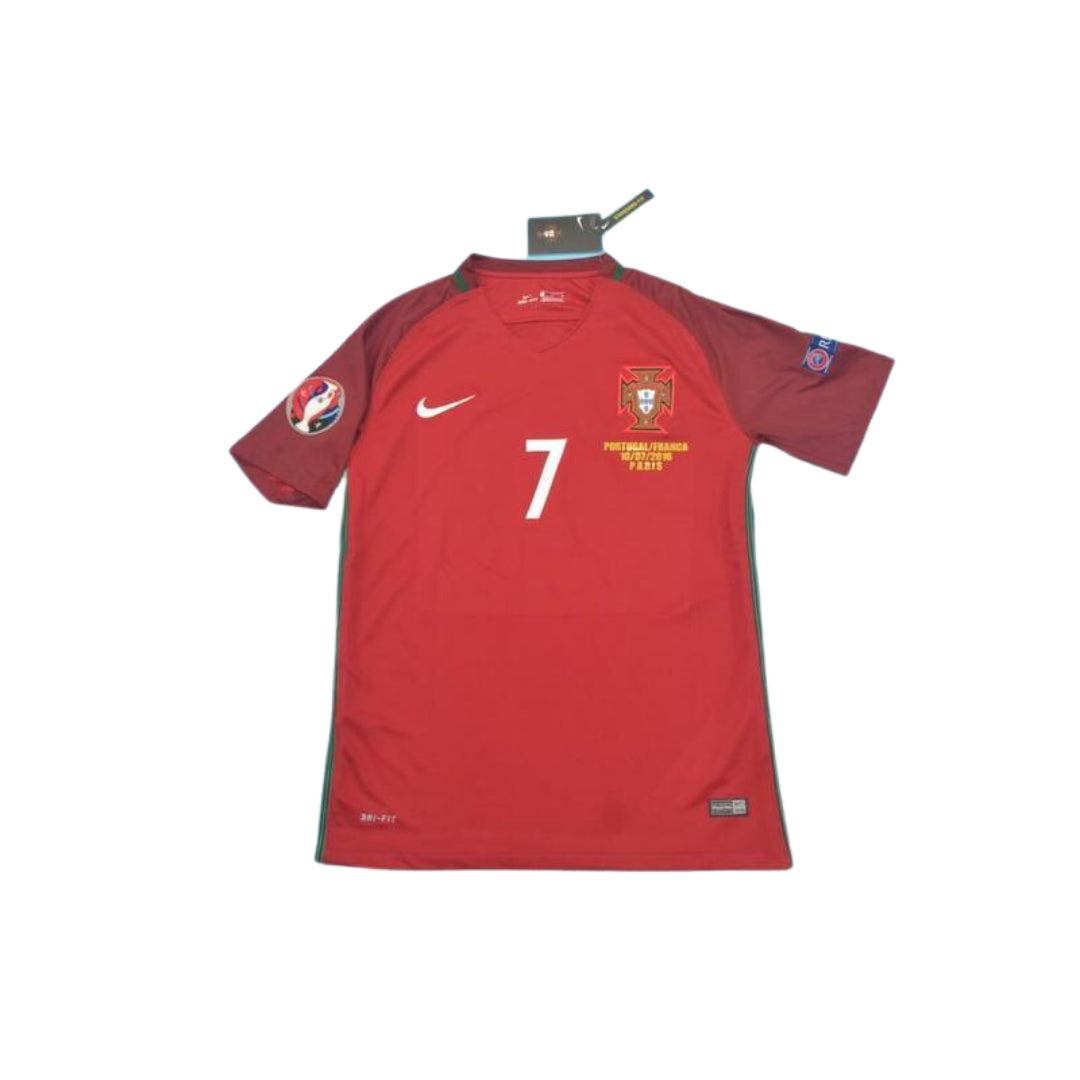 Camiseta Retro Portugal Eurocopa 2016