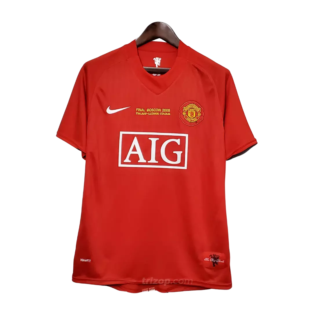 Manchester United Camiseta 2007/2008